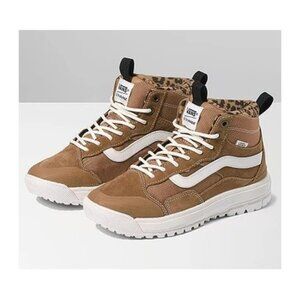Vans UltraRange Exo Mte 1 High Women 5 Brown White Leopard UltraCush GF 112025